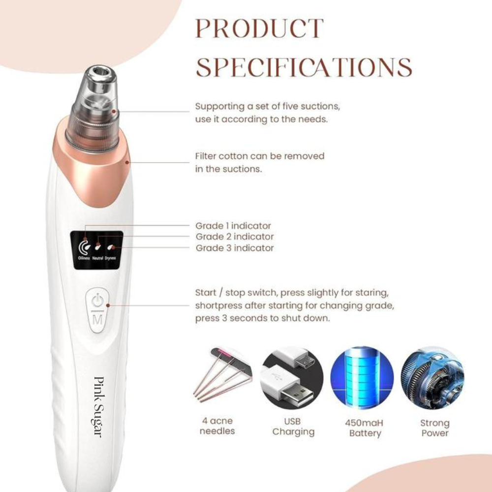 Blackhead Remover Pore Vacuum