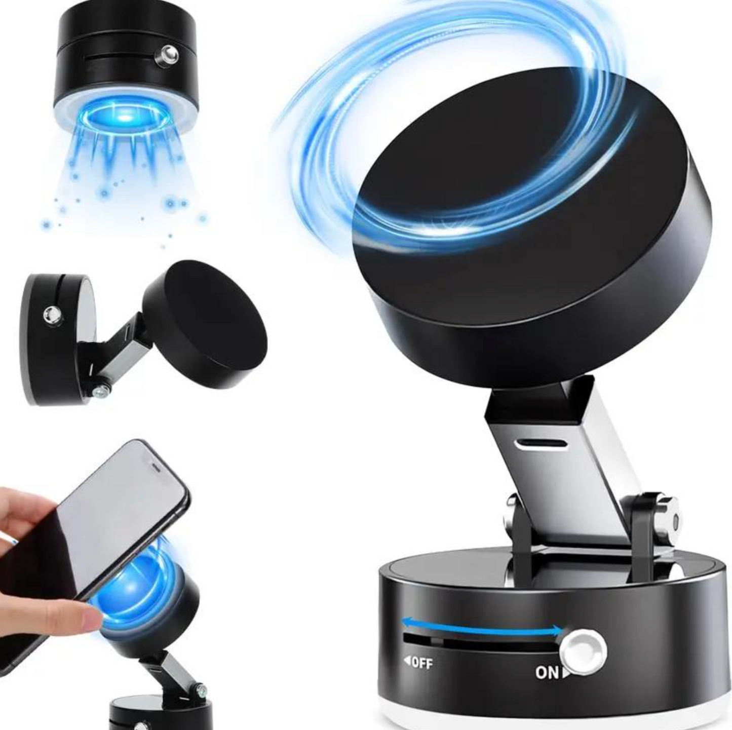 Vacuum Sealed Portable Phone Mount