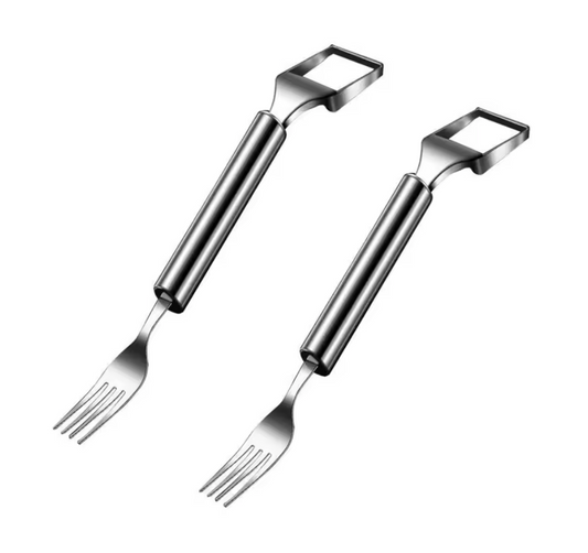 2-in-1 Stainless Steel Fruit Cutter (2 Pack)