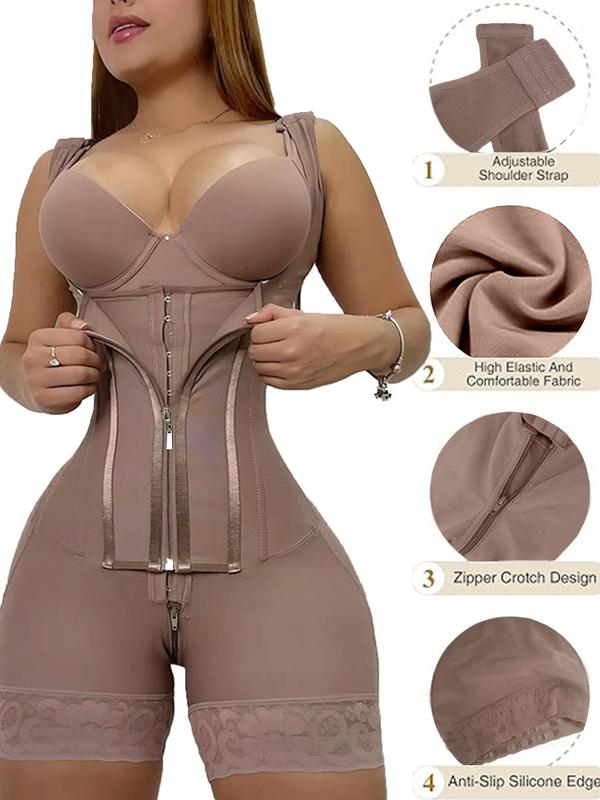 Zipper Corset Shapewear
