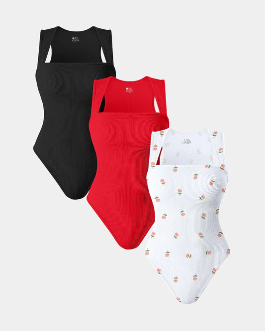 3 Piece Tummy Control Bodysuits