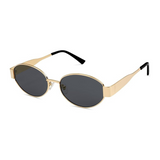 Oval Metal Sunglasses