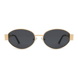 Oval Metal Sunglasses