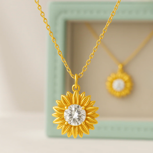 Sunflower Necklace