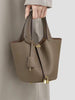 Leather Bucket Bag