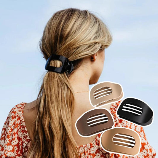 4pcs Flat Hair Clips Set