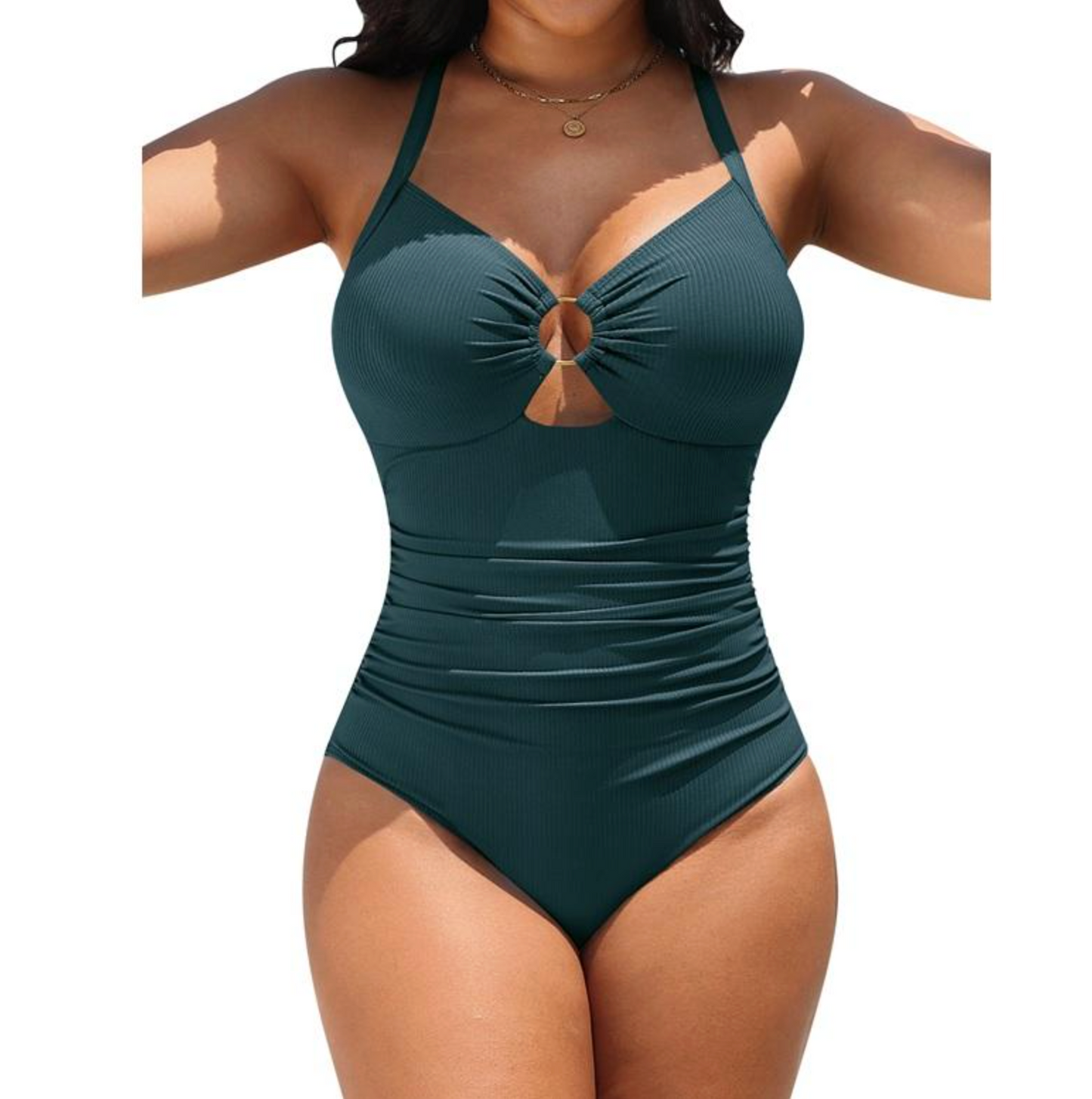 Tummy Control 1 Piece Bathing Suit