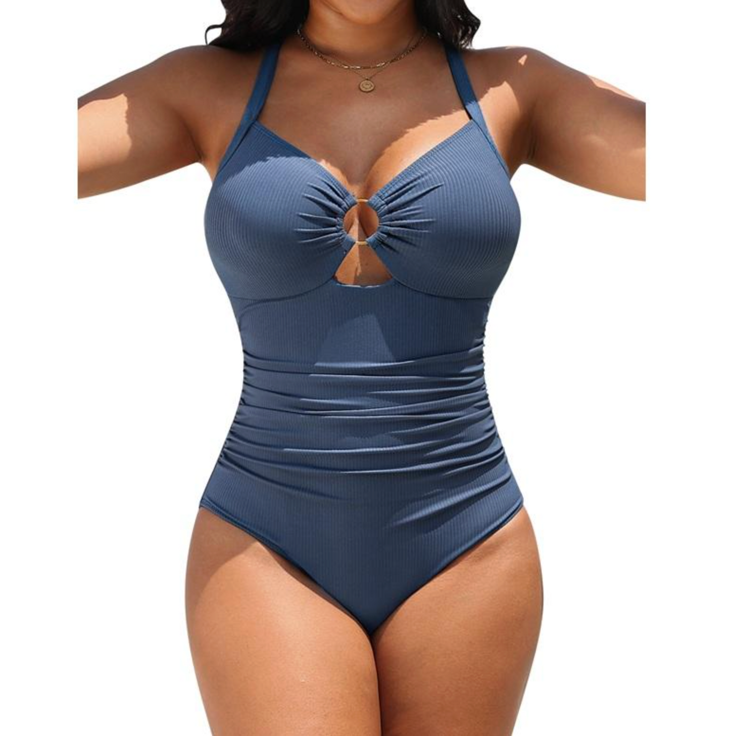 Tummy Control 1 Piece Bathing Suit