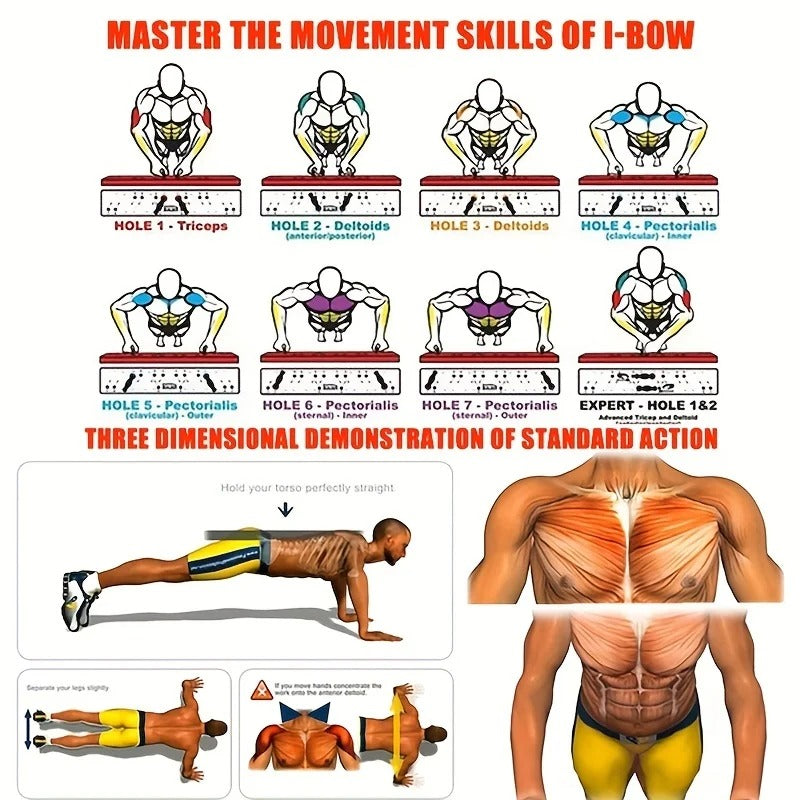 9 in 1 Pushup Machine