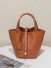 Leather Bucket Bag