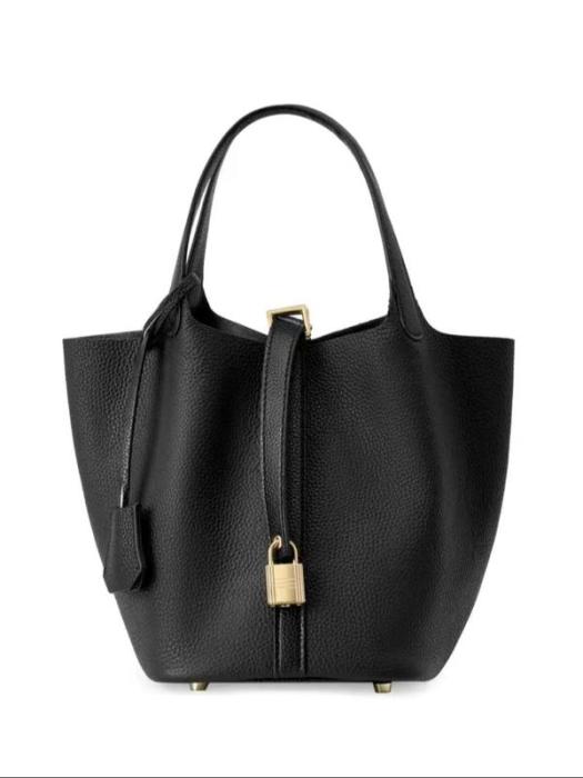 Leather Bucket Bag